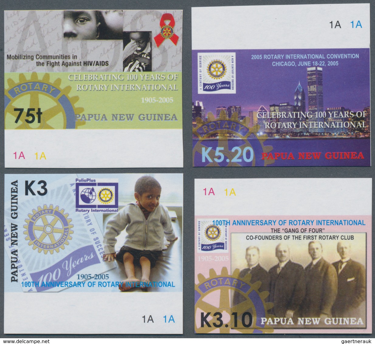 Thematik: Internat. Organisationen-Rotarier / Internat. Organizations-Rotary Club: 2005, PAPUA NEW G - Rotary Club