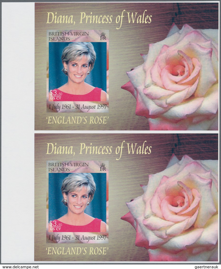 Thematik: Persönlichkeiten - Prinzessin Diana / Personalities - Princess Diana: 2008, BRITISH VIRGIN - Berühmte Frauen