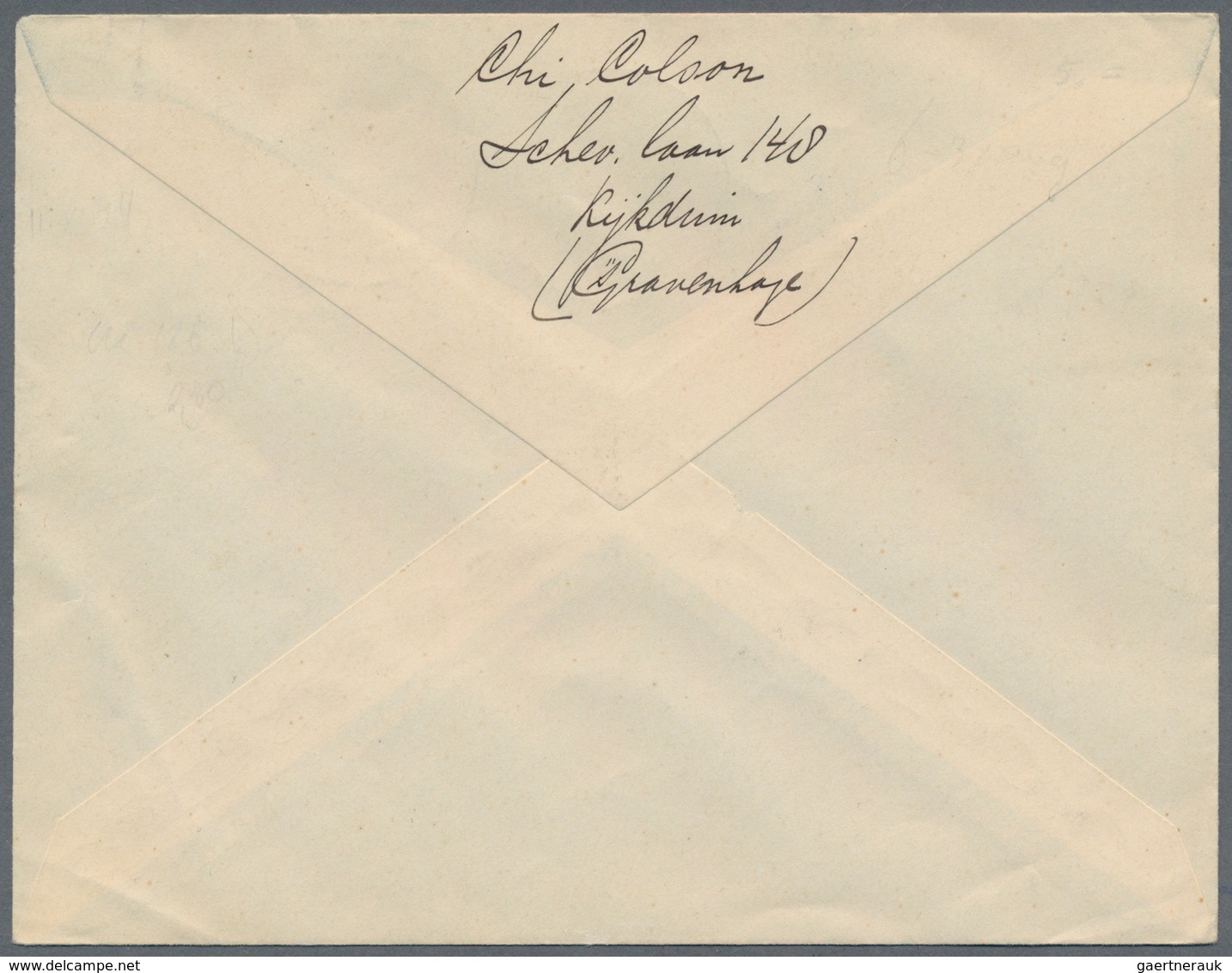 Thematik: Politik / Politics: 1929, The Netherlands. Service Letter From The British Delegation, Sen - Ohne Zuordnung