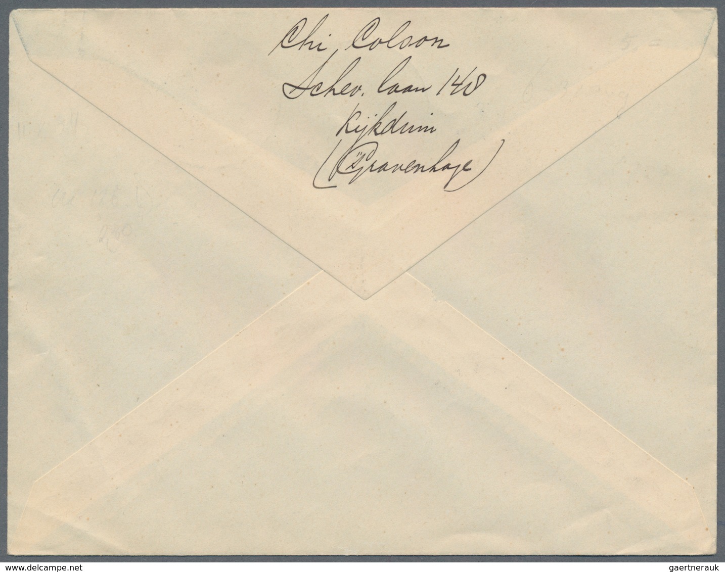 Thematik: Politik / Politics: 1929, The Netherlands. Service Letter From The British Delegation, Sen - Unclassified