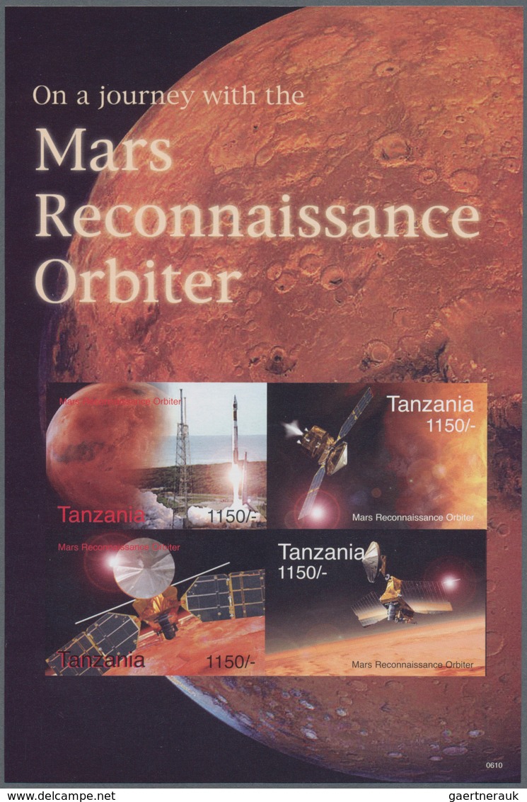 Thematik: Raumfahrt / Astronautics: 2006, Tanzania. Imperforate Miniature Sheet Of 4 For The Series - Sonstige & Ohne Zuordnung