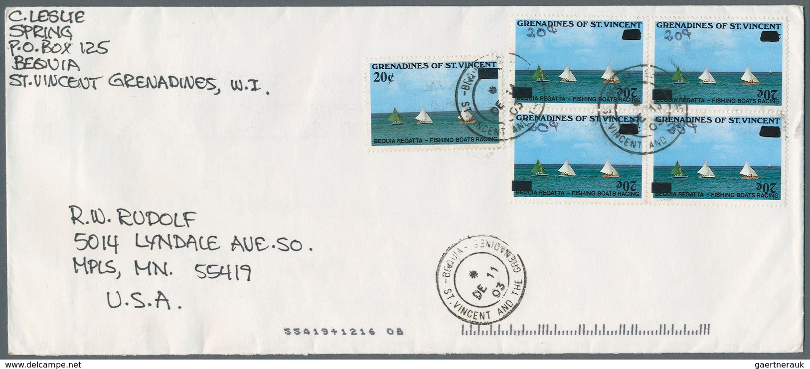 Thematik: Schiffe-Segelschiffe / Ships-sailing Ships: 2003, Fishing Boats 20 C. On 75 C. With INVERT - Boten