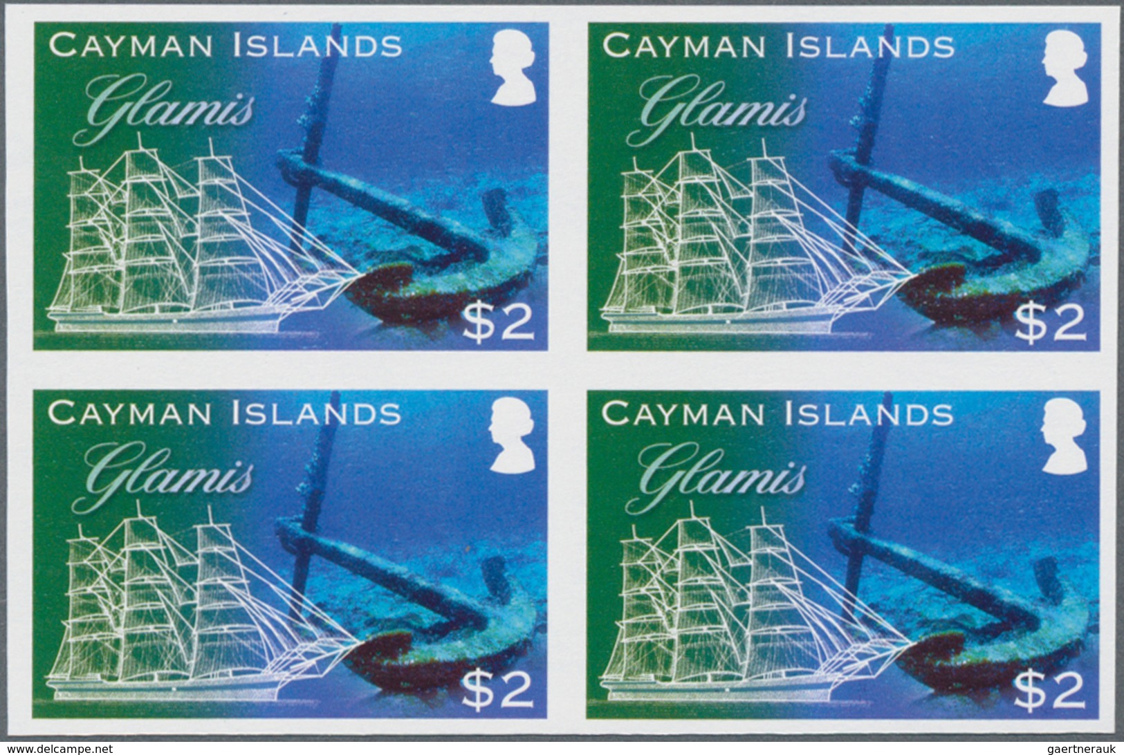 Thematik: Schiffe-Segelschiffe / Ships-sailing Ships: 2013, Cayman Islands. Imperforate Block Of 4 F - Boten