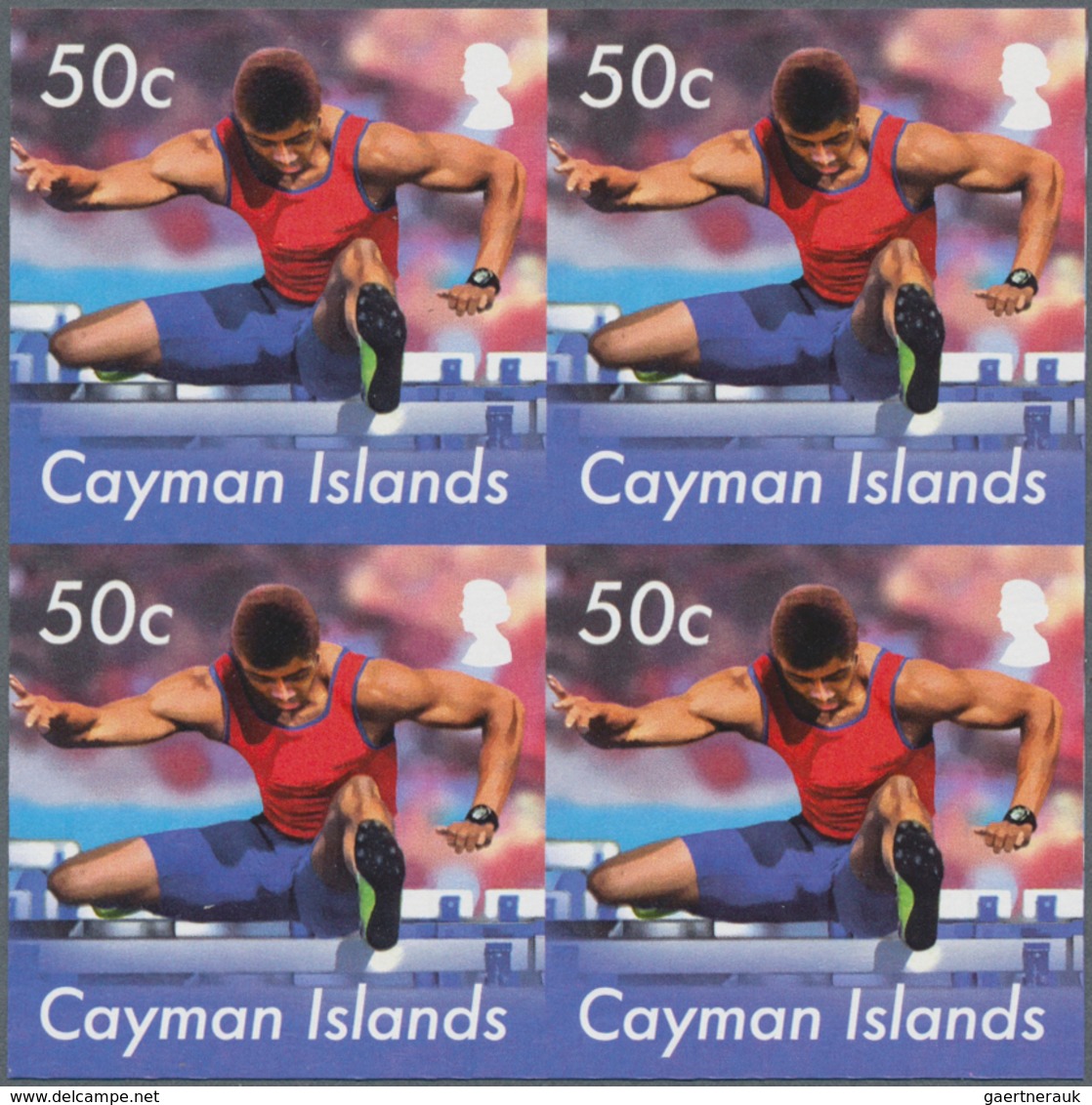 Thematik: Sport / Sport: 2012, Cayman Islands. Imperforate Block Of 4 For The 50c Value Of The Set " - Andere & Zonder Classificatie