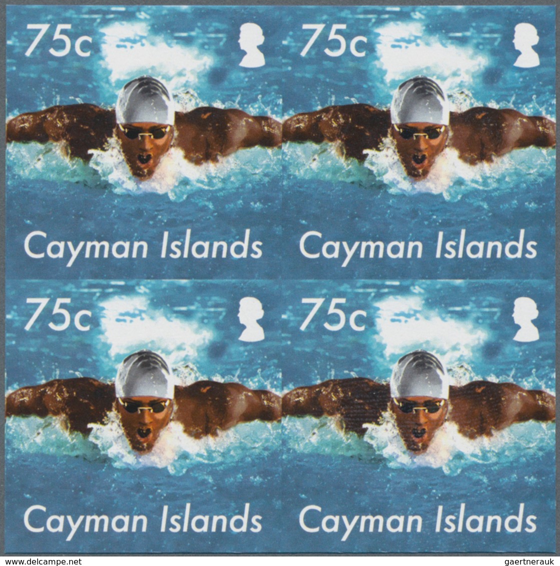 Thematik: Sport / Sport: 2012, Cayman Islands. Imperforate Block Of 4 For The 75c Value Of The Set " - Andere & Zonder Classificatie