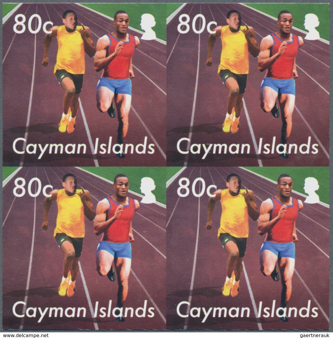 Thematik: Sport / Sport: 2012, Cayman Islands. Imperforate Block Of 4 For The 80c Value Of The Set " - Sonstige & Ohne Zuordnung