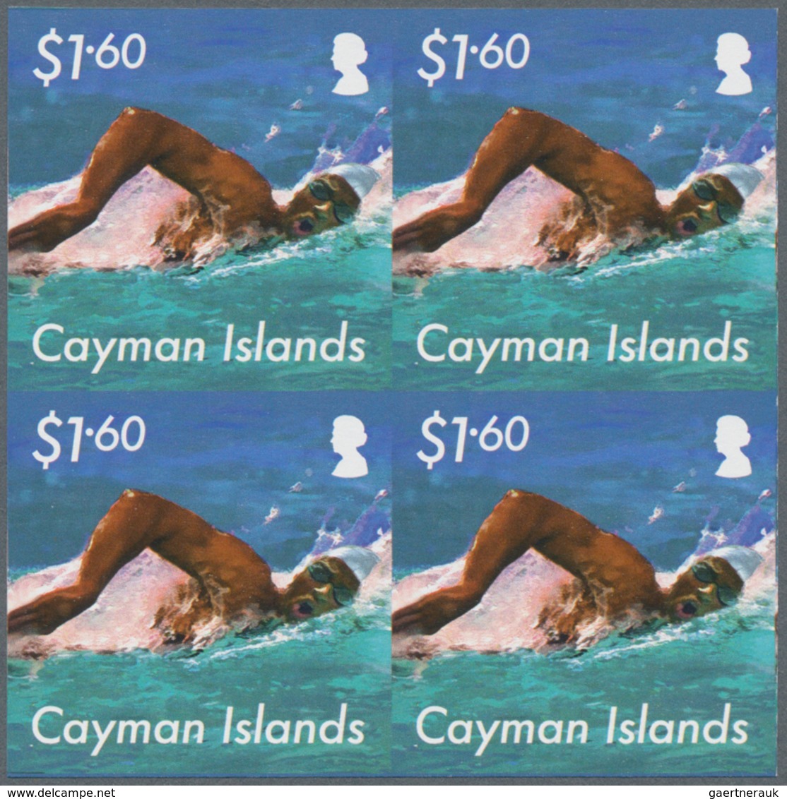 Thematik: Sport / Sport: 2012, Cayman Islands. Imperforate Block Of 4 For The $1.60 Value Of The Set - Sonstige & Ohne Zuordnung