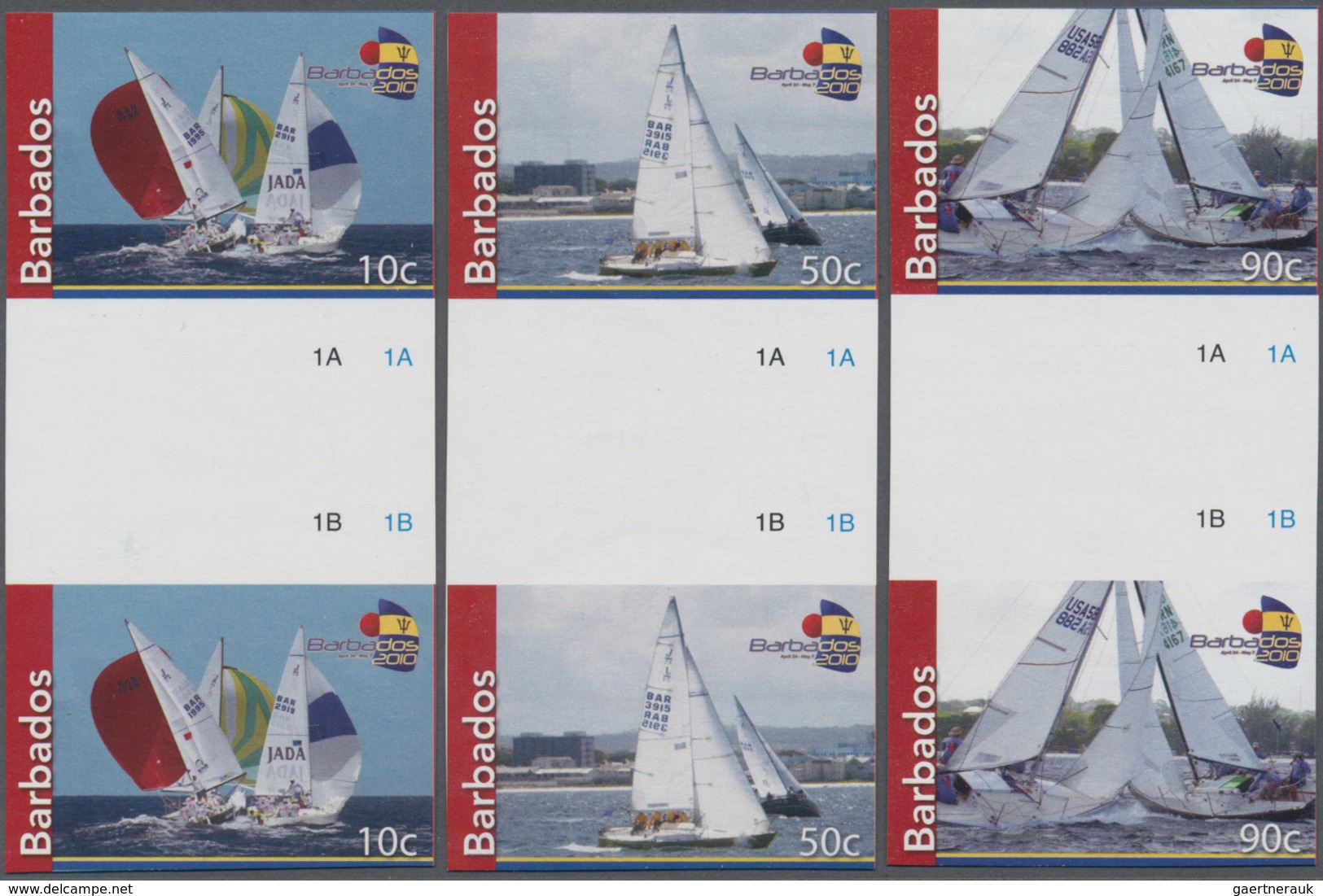 Thematik: Sport-Wassersport-Segeln / Sport-water Sports-sailing: 2010, BARBADOS: Sailing Complete Se - Segeln