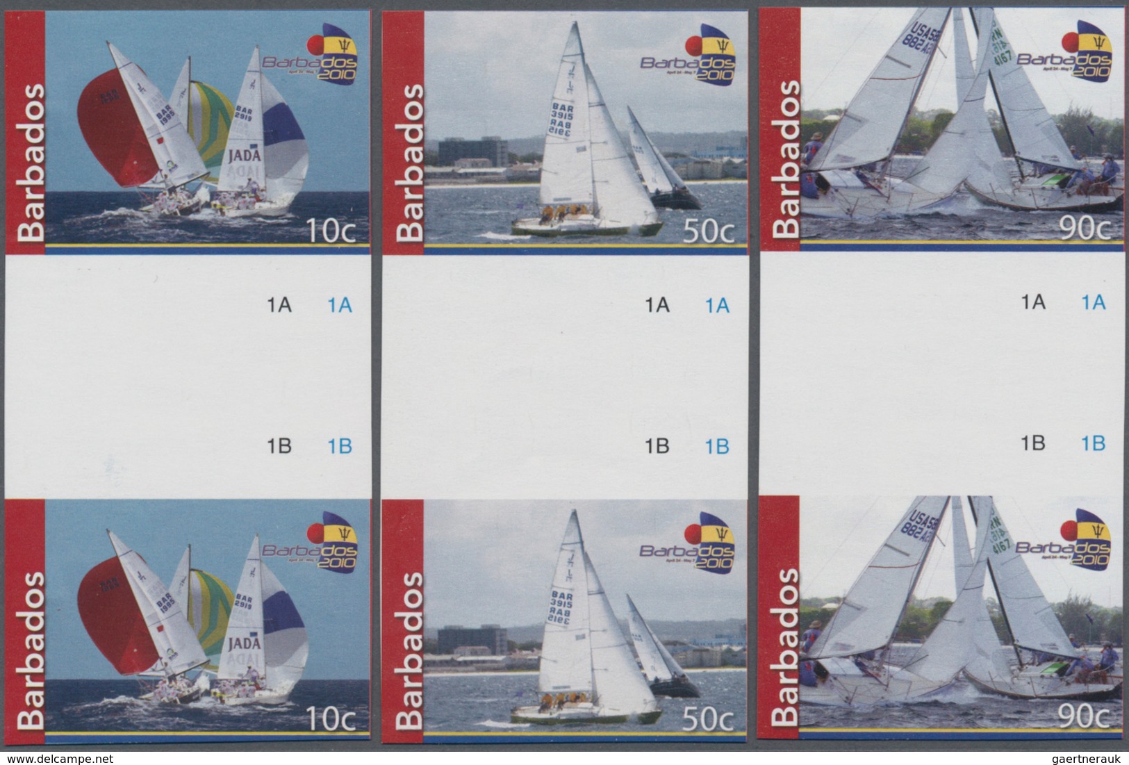 Thematik: Sport-Wassersport-Segeln / Sport-water Sports-sailing: 2010, BARBADOS: Sailing Complete Se - Sailing