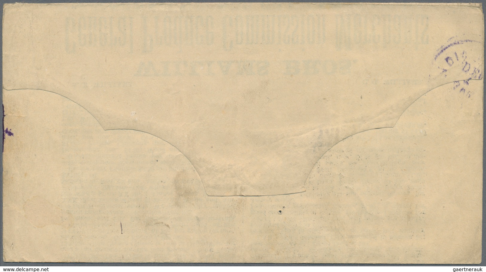 Thematik: Tiere-Hühnervögel / Animals-gallinaceus Birds: 1879, USA. Advertisment Folded Letter 1c In - Hühnervögel & Fasanen