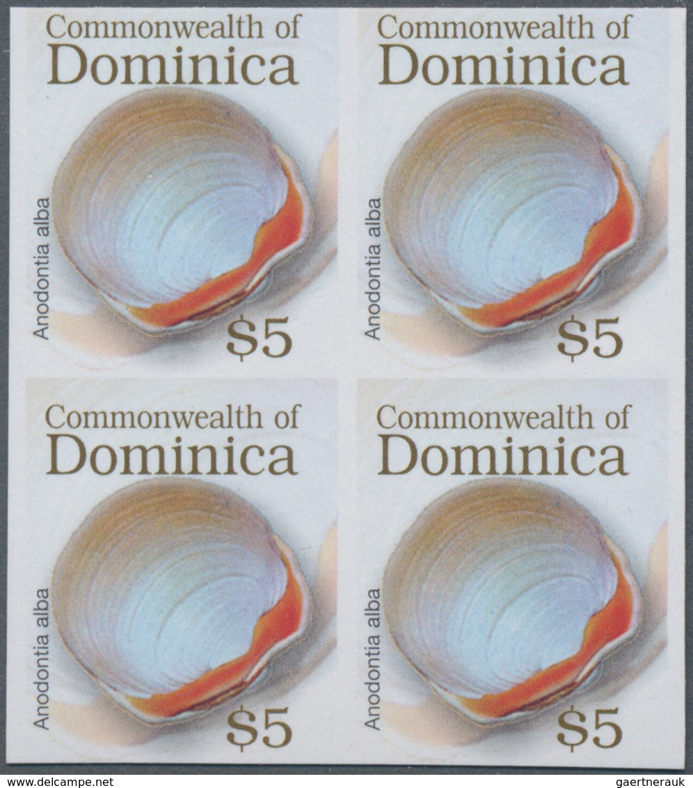 Thematik: Tiere-Meerestiere / Animals-sea Animals: 2006, Dominica. Imperforate Block Of 4 For The $5 - Meereswelt