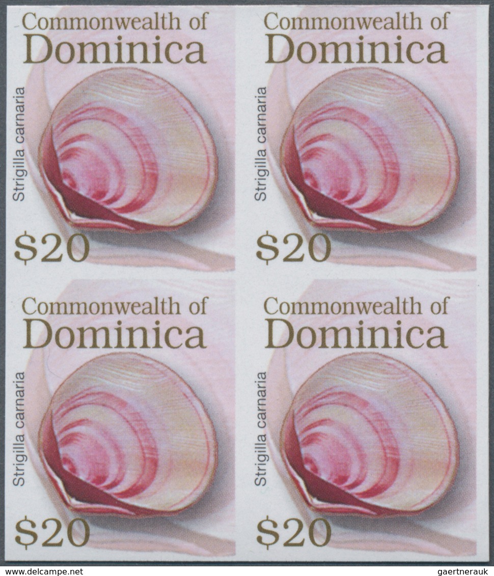 Thematik: Tiere-Meerestiere / Animals-sea Animals: 2006, Dominica. Imperforate Block Of 4 For The $2 - Meereswelt