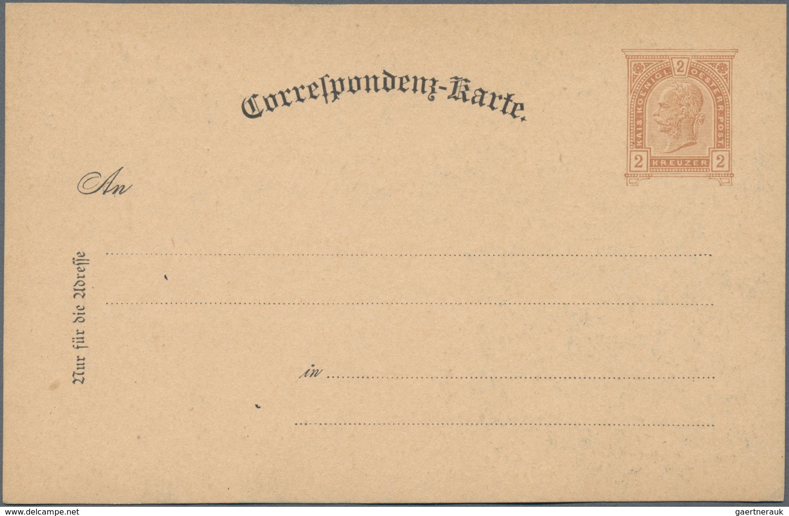 Thematik: UPU / United Postal Union: 1894, Austria. Anniversary Postcard 2kr "Zur Erinnerung An Die - U.P.U.