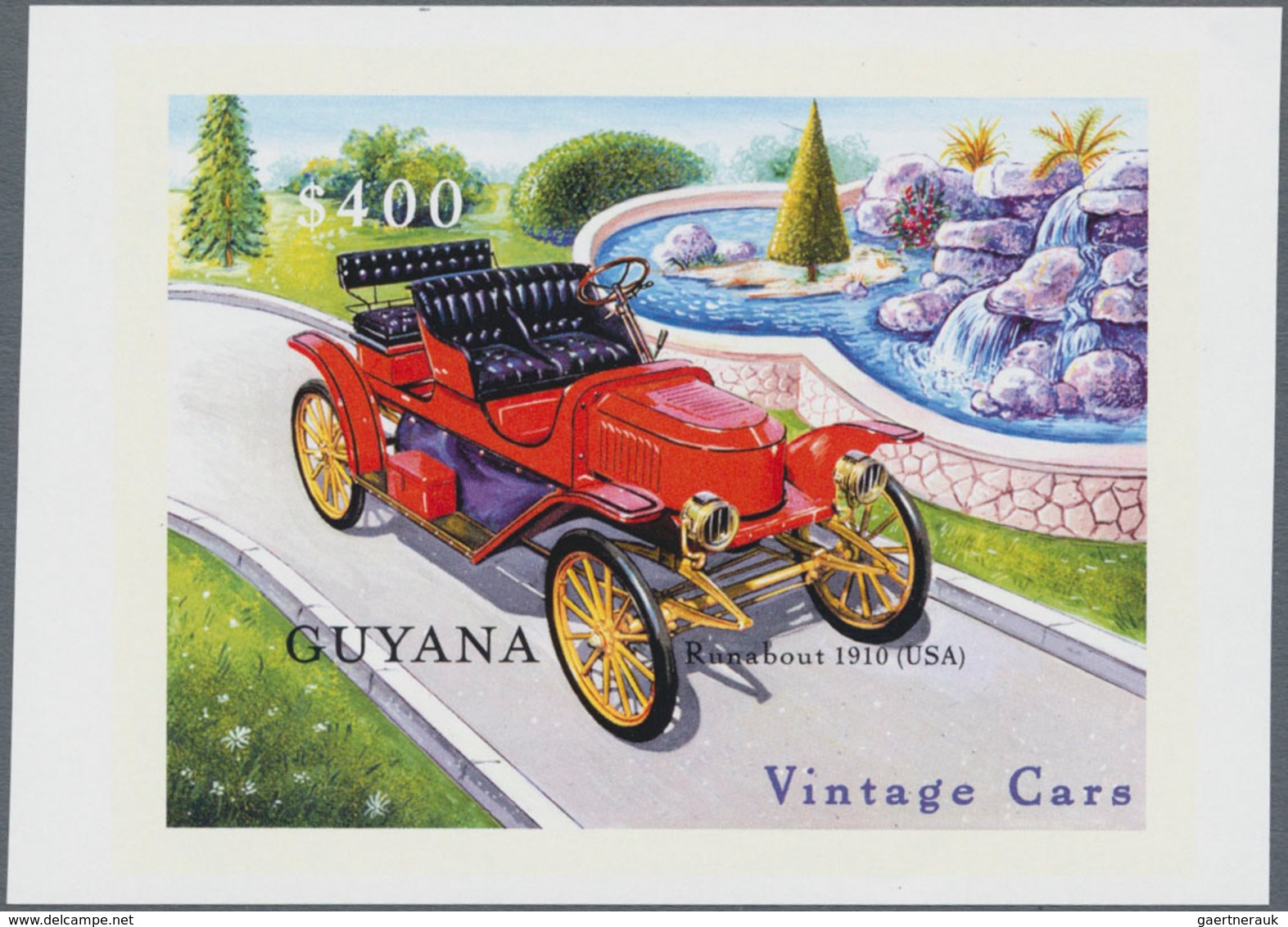 Thematik: Verkehr-Auto / Traffic-car: 2000, GUYANA: Oldtimer (1886 To 1910) Complete Set Of Twelve S - Auto's