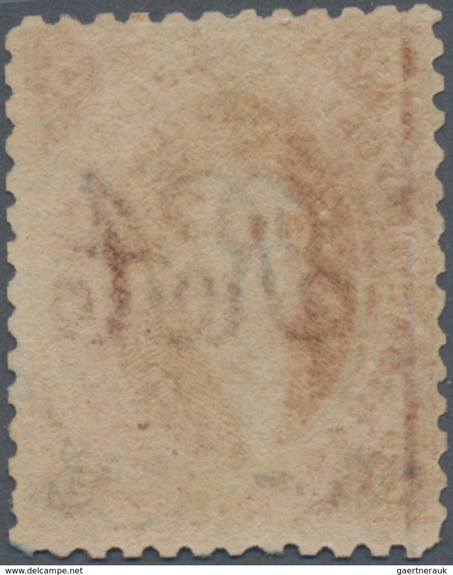 Argentinien: 1864 Rivadavia 5c. Red-brown On Thin Paper, 2nd Printing, Wmk "RA", Perf 11½, Used And - Andere & Zonder Classificatie