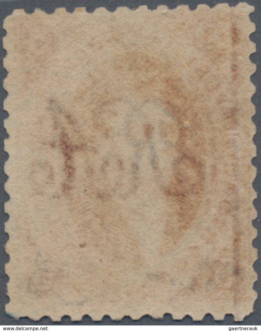 Argentinien: 1864 Rivadavia 5c. Red-brown On Thin Paper, 2nd Printing, Wmk "RA", Perf 11½, Used And - Other & Unclassified