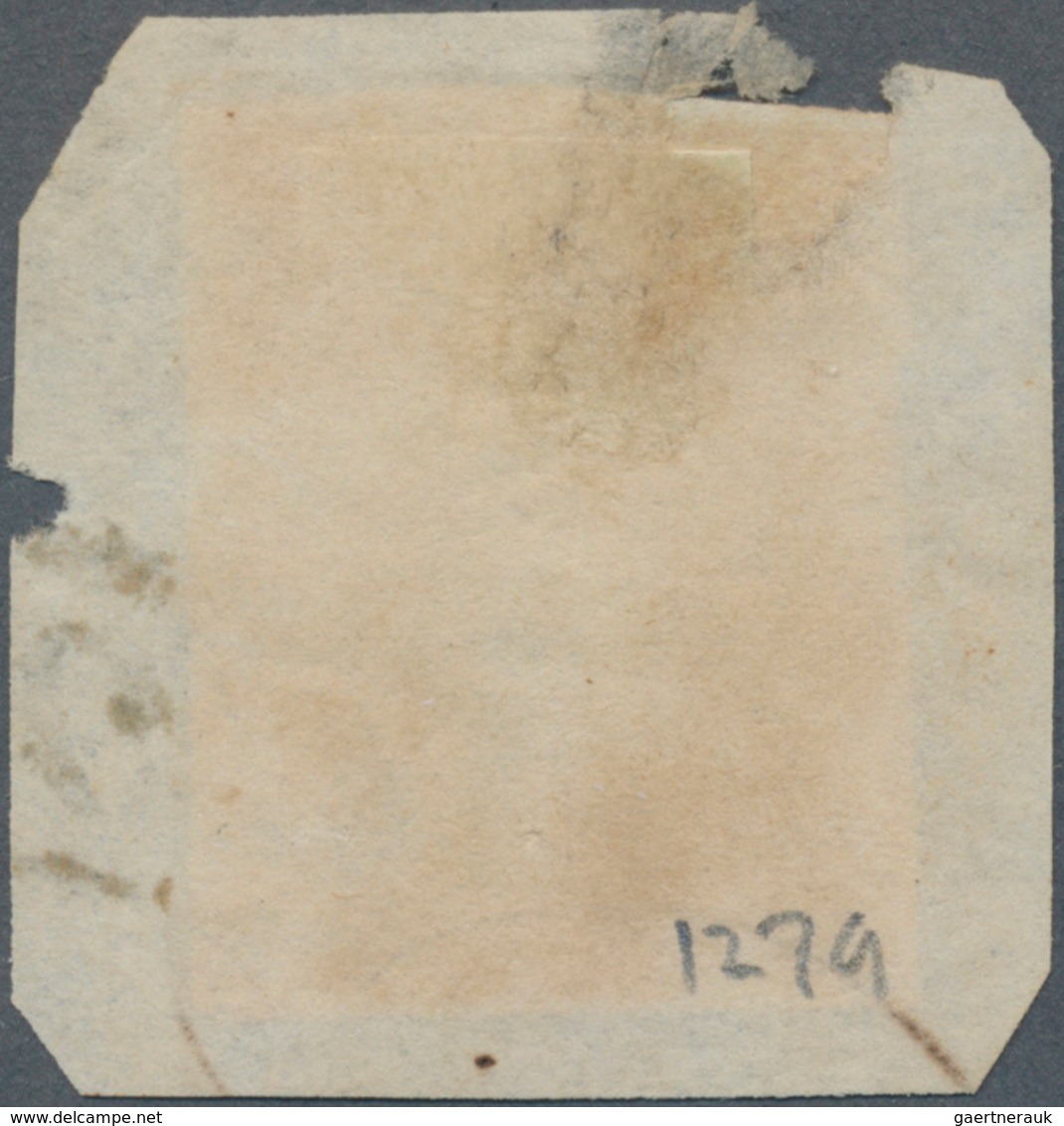 Argentinien: 1867 Rivadavia 5c. Rose-carmine, Blurred Impression From 7th Printing W/o Watermark, Im - Other & Unclassified