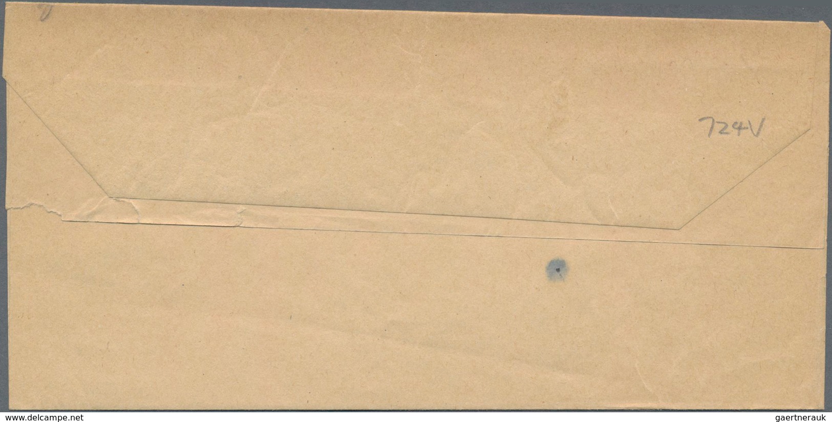 Argentinien - Ganzsachen: 1890 Unused Wrapper 1 Centavo Green On Buff Wove Paper, Printing Error Bro - Ganzsachen