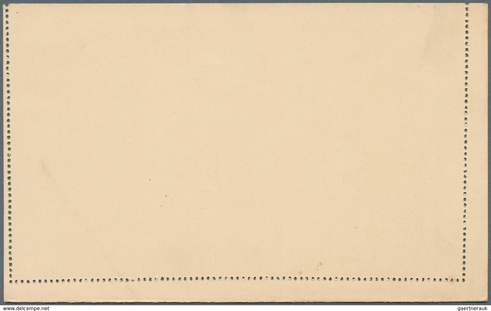 Argentinien - Ganzsachen: 1892, Stationery Letter Card Rivadavia 3 C Orange With Perforation Shifted - Postwaardestukken