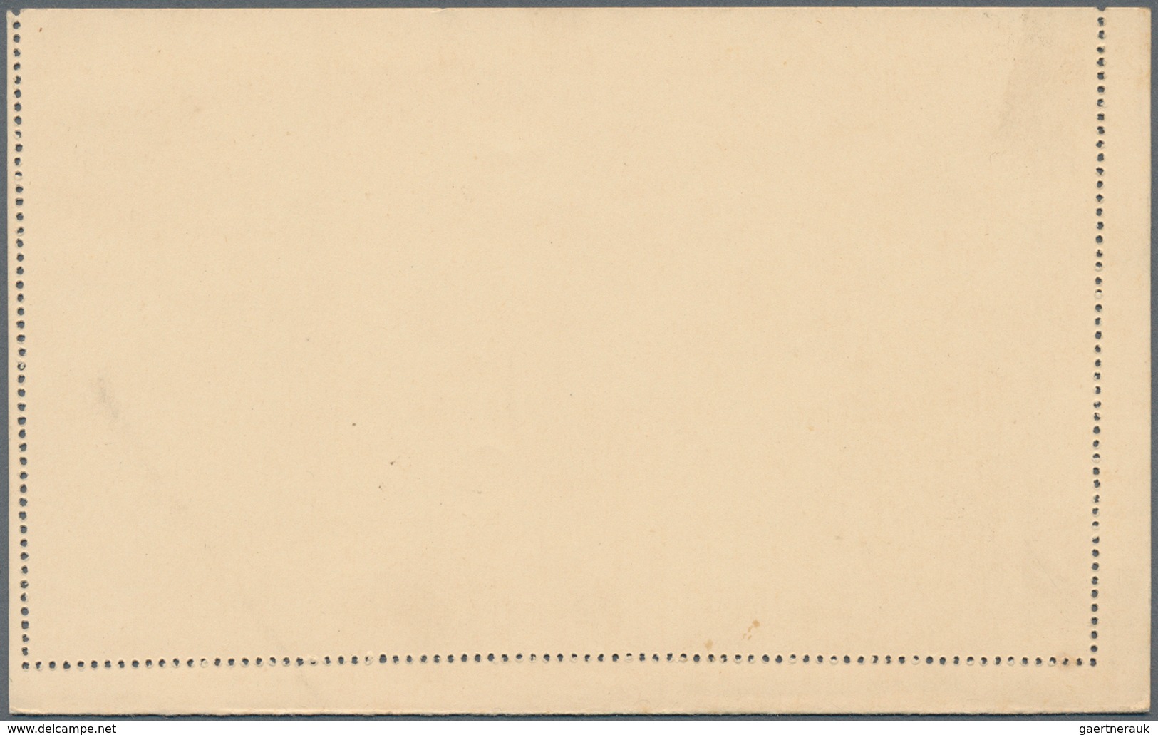 Argentinien - Ganzsachen: 1892, Stationery Letter Card Rivadavia 3 C Orange With Perforation Shifted - Ganzsachen