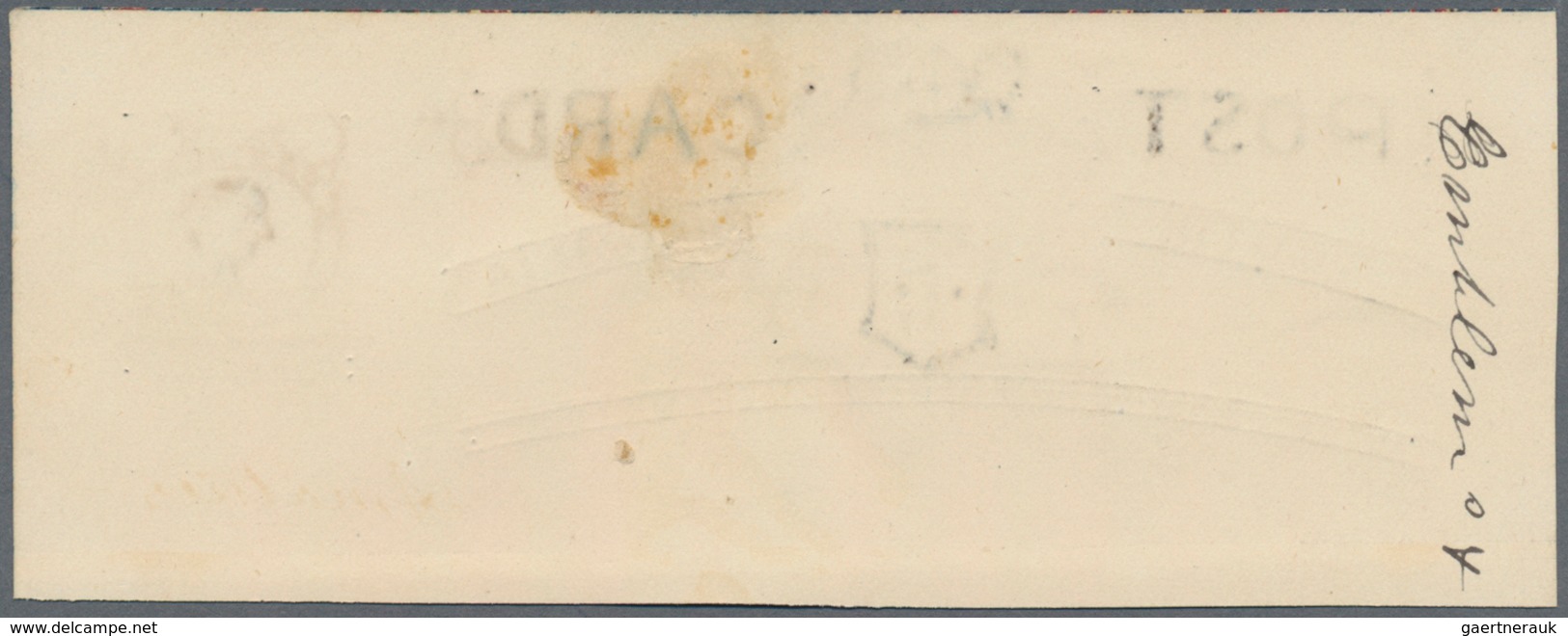 Südaustralien: 1890’s, Postcard Design Competition ESSAY ('Amateur' No. 13) Of Heading Of Postcard H - Brieven En Documenten