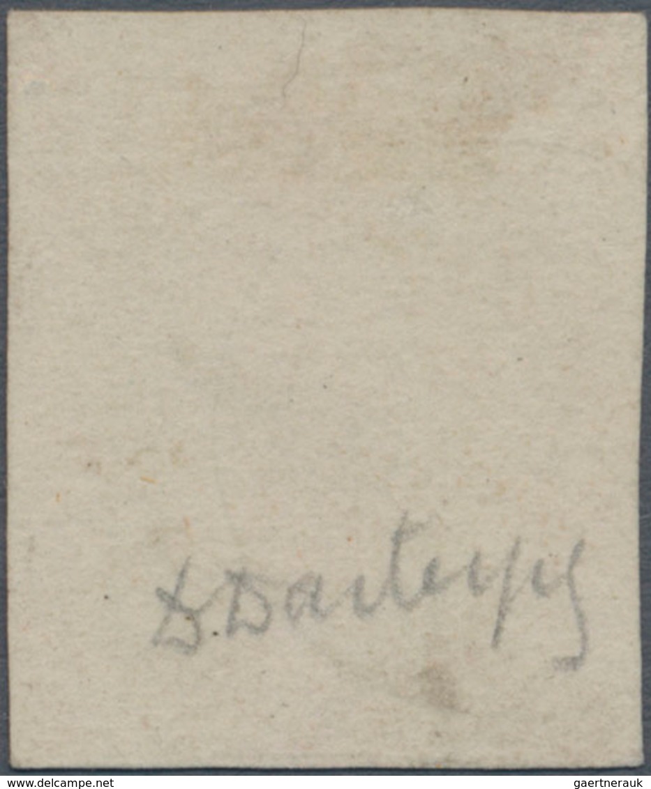 Britisch-Guyana: 1857, Ship Type Definitive 1c. Dull Red (type C) Imperforate With Good To Wide Marg - British Guiana (...-1966)