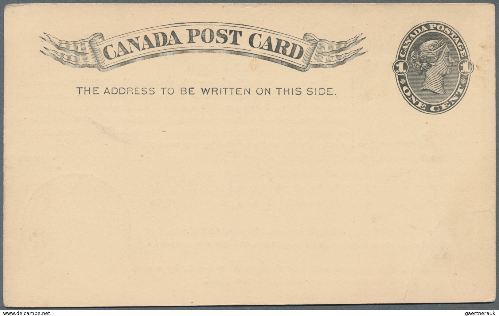 Canada - Ganzsachen: 1895/1904. Lot Of 3 Different Private Postcards One Cent: "Office Of The Suprem - 1903-1954 De Koningen