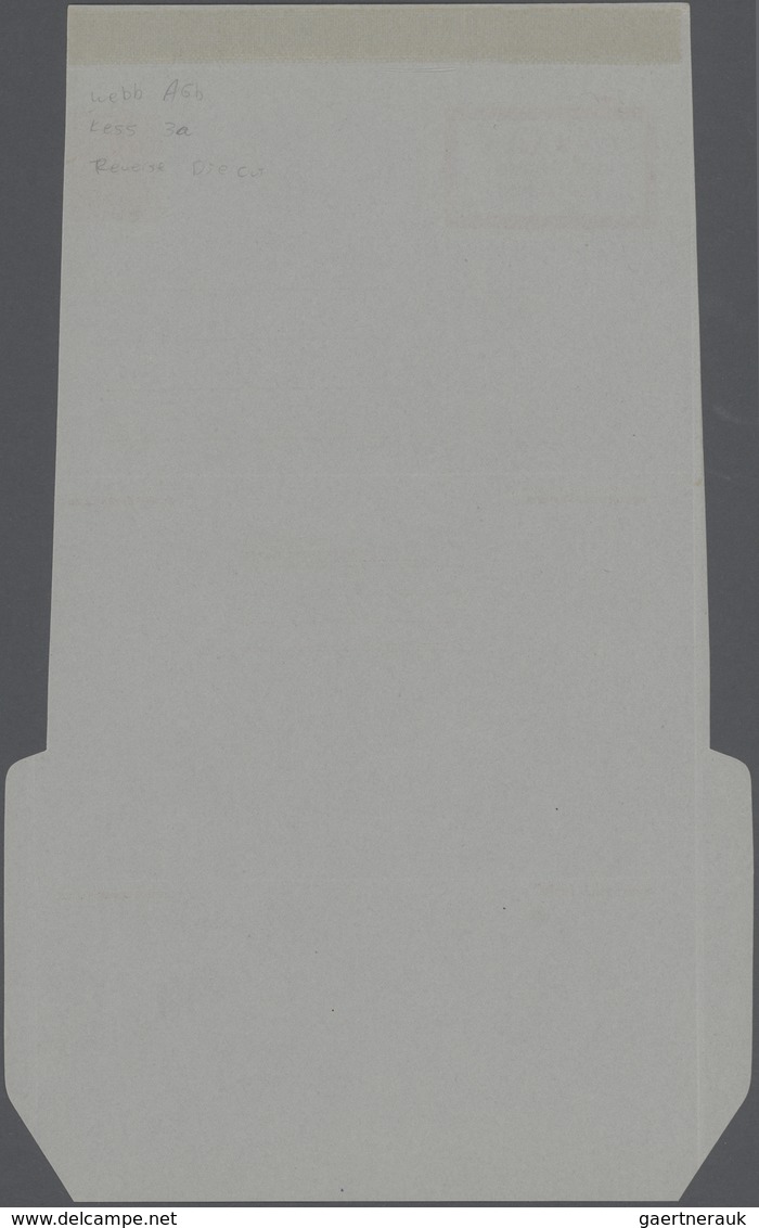 Canada - Ganzsachen: 1947 Unused And Unfolded Aerogram 15 Cents Carmine On Grey Paper, Reversed Die - 1903-1954 Könige