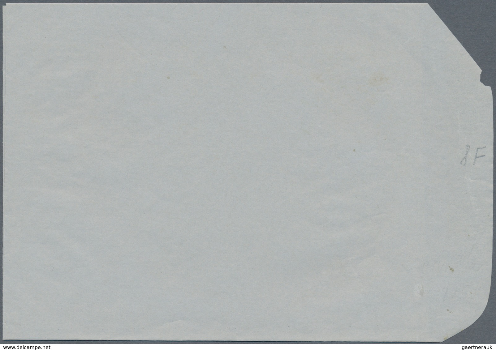 Canada - Ganzsachen: 1949 Unused Aerogram With 10 Cents Dark Blue On Watermarked Paper Die Cut, (no - 1903-1954 Könige