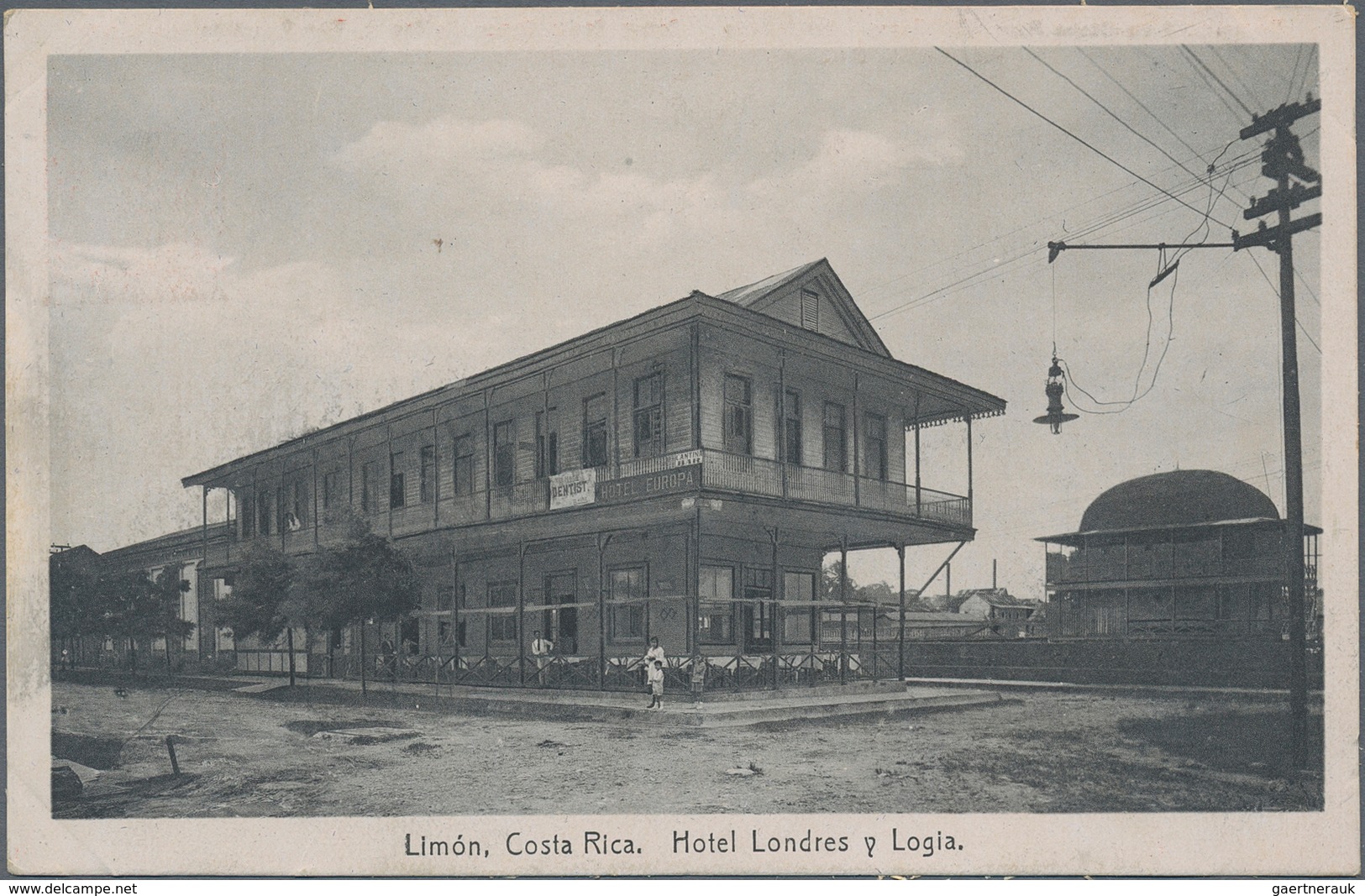 Costa Rica: 1923, Pictorial Stat. Postcard 4c. Red 'Coffee Plant' With Red Advert. 'Drink Costa Rica - Costa Rica