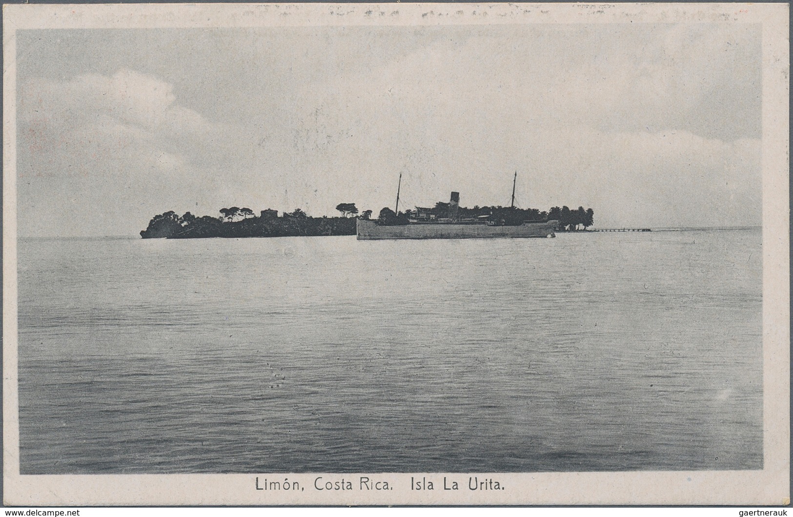 Costa Rica: 1923, Pictorial Stat. Postcard 4c. Red 'Coffee Plant' With Red Advert. 'Drink Costa Rica - Costa Rica