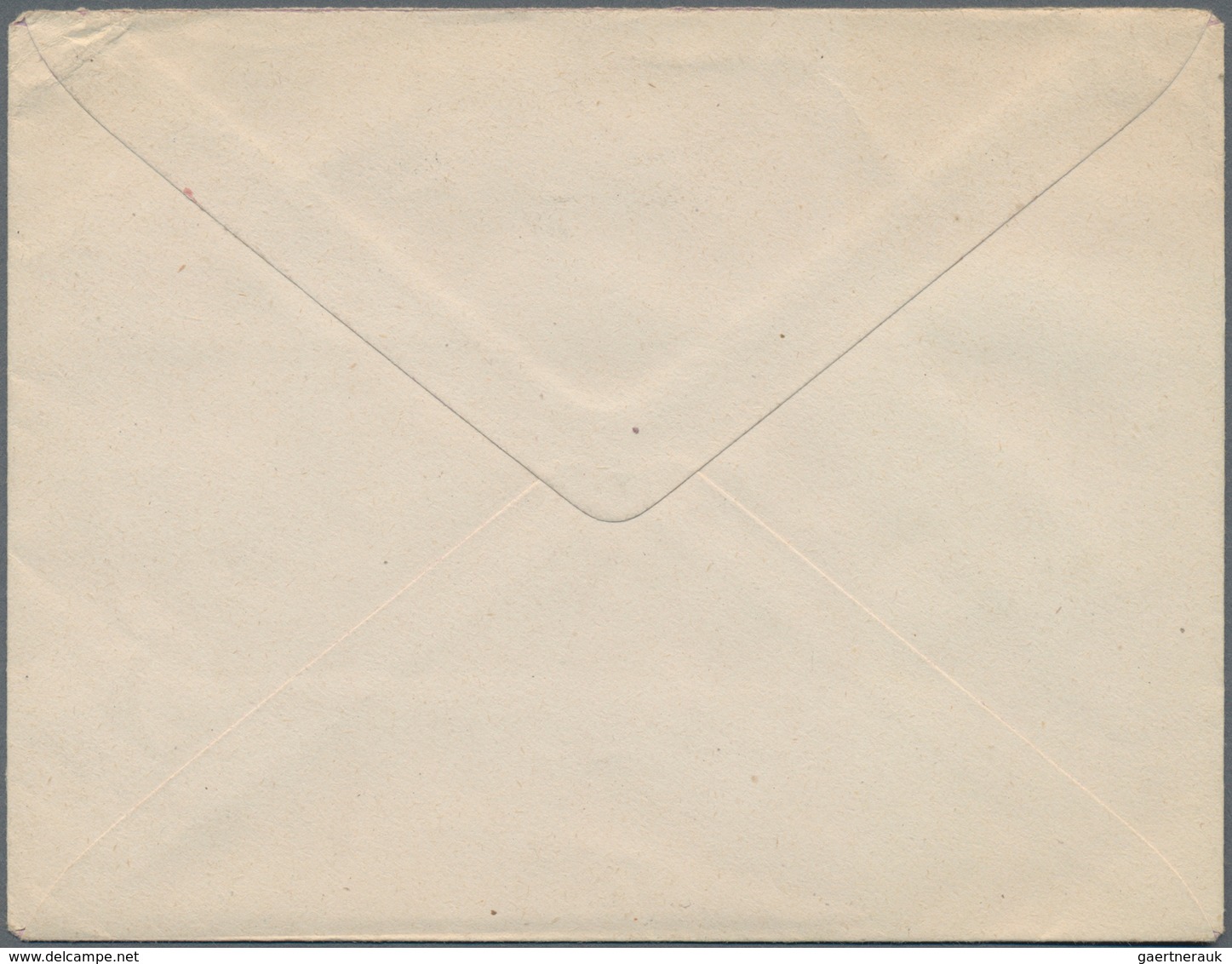 Französisch-Guinea: 1918 (20.2.), Stat. Envelope 15c. Violet/carmine 'Natives In River' Commercially - Sonstige & Ohne Zuordnung
