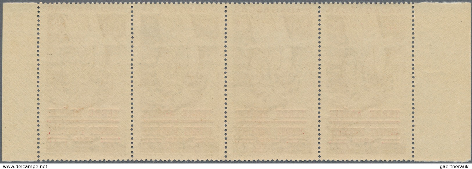 Französische Gebiete In Der Antarktis: 1948, Allegorie 200fr. With Red Opt. ‚TERRE ADELIE / DUMONT D - Covers & Documents