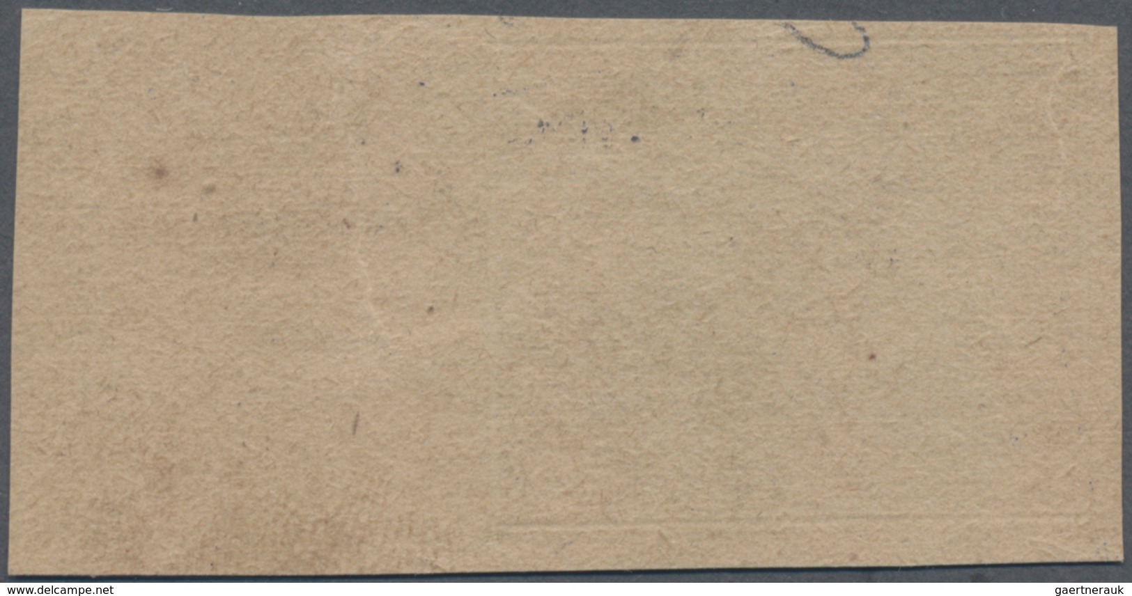 Italienisch-Libyen: 1924, Defintives "Sibilla Libica", 2l. Ultramarine, Bottom Marginal Imperforate - Libya