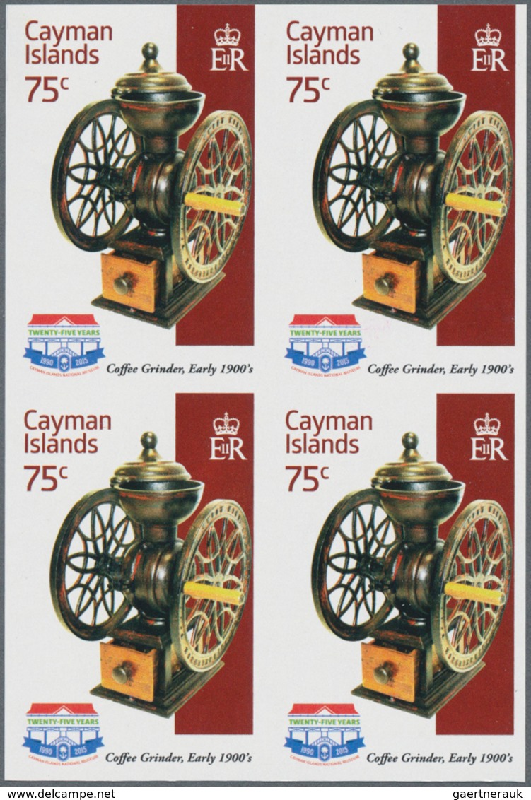 Kaiman-Inseln / Cayman Islands: 2015. Imperforate Block Of 4 For The 75c Value Of The Set "25 Years - Cayman Islands