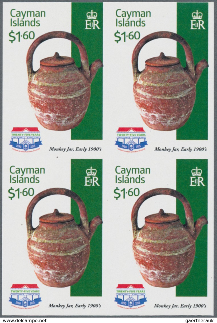 Kaiman-Inseln / Cayman Islands: 2015. Imperforate Block Of 4 For The $1.60 Value Of The Set "25 Year - Kaaiman Eilanden