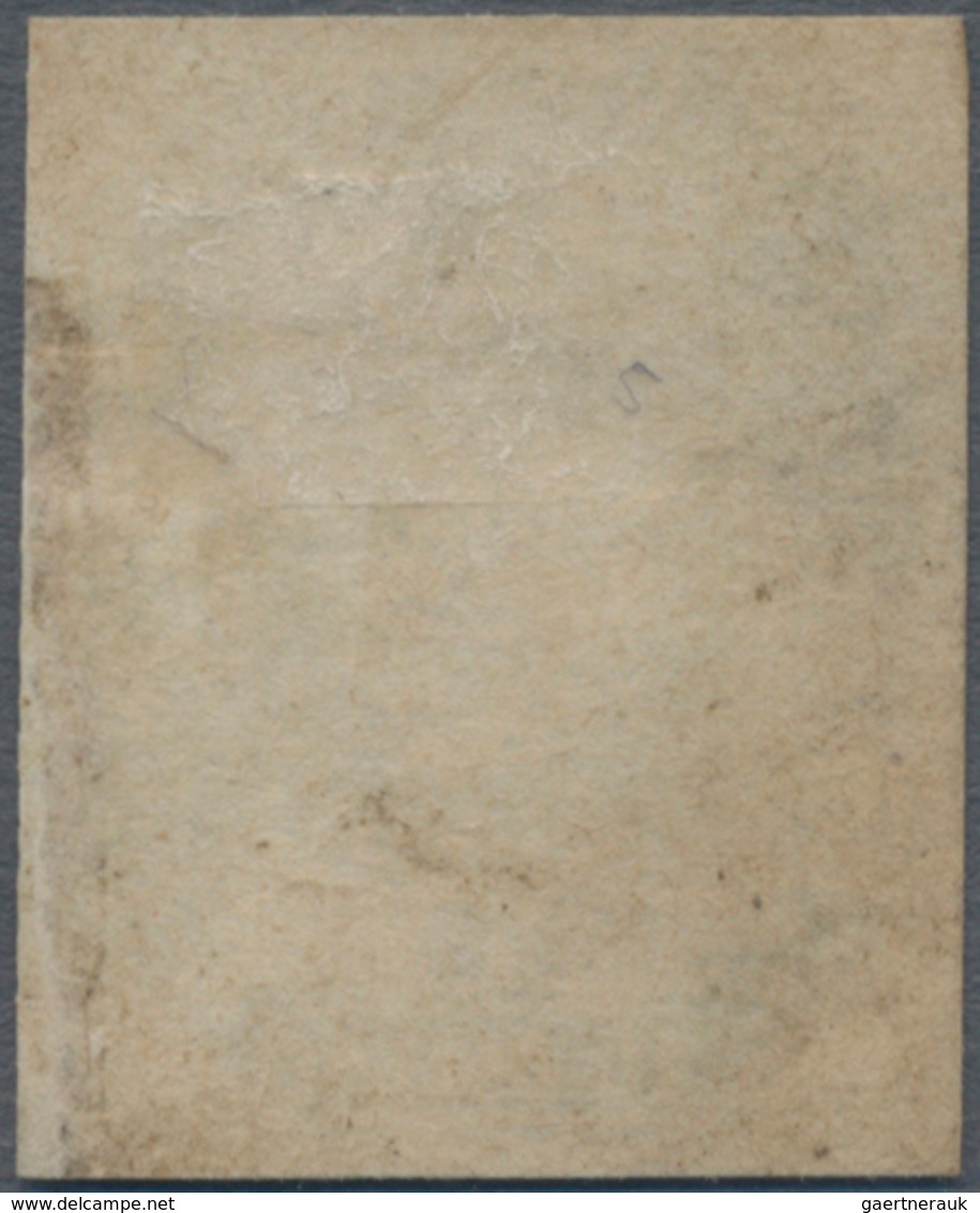 Kolumbien: 1859, 10 C. Paleblue, Trial Color Plate Proof, Large Margins, Right Margin Added And Othe - Kolumbien