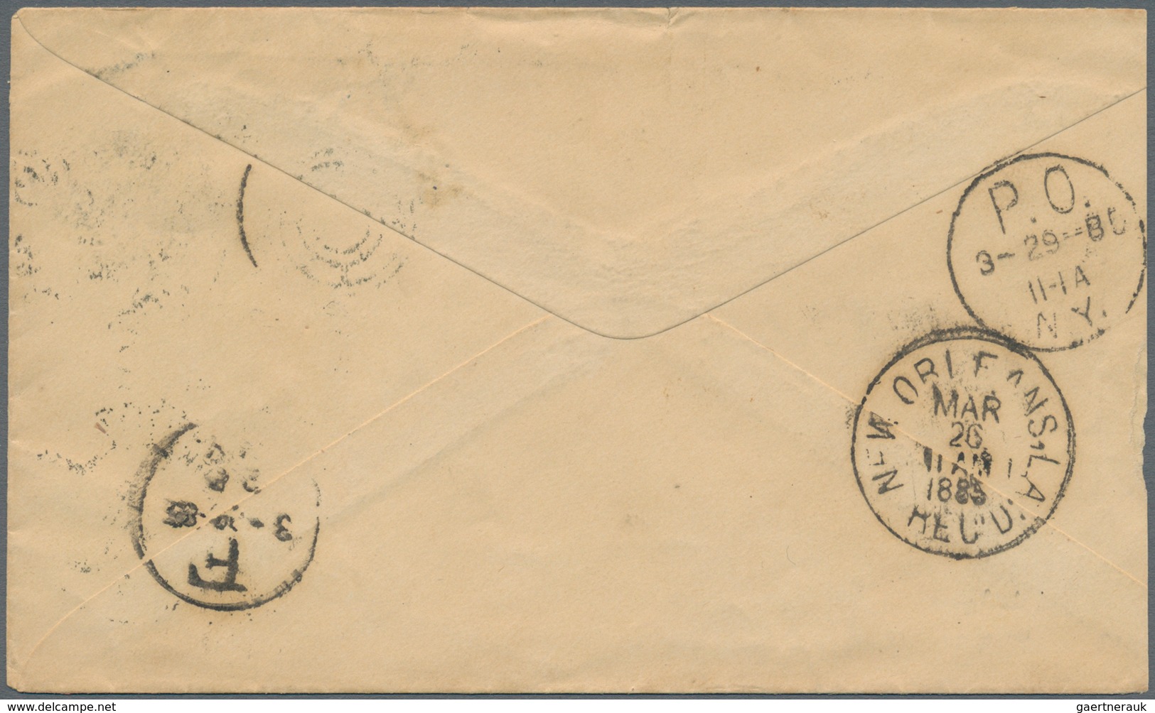 Kolumbien: 1884/1886, Group Of 4 Covers, Each With Single Franking 10 C Orange On Yellow "coat Of Ar - Kolumbien