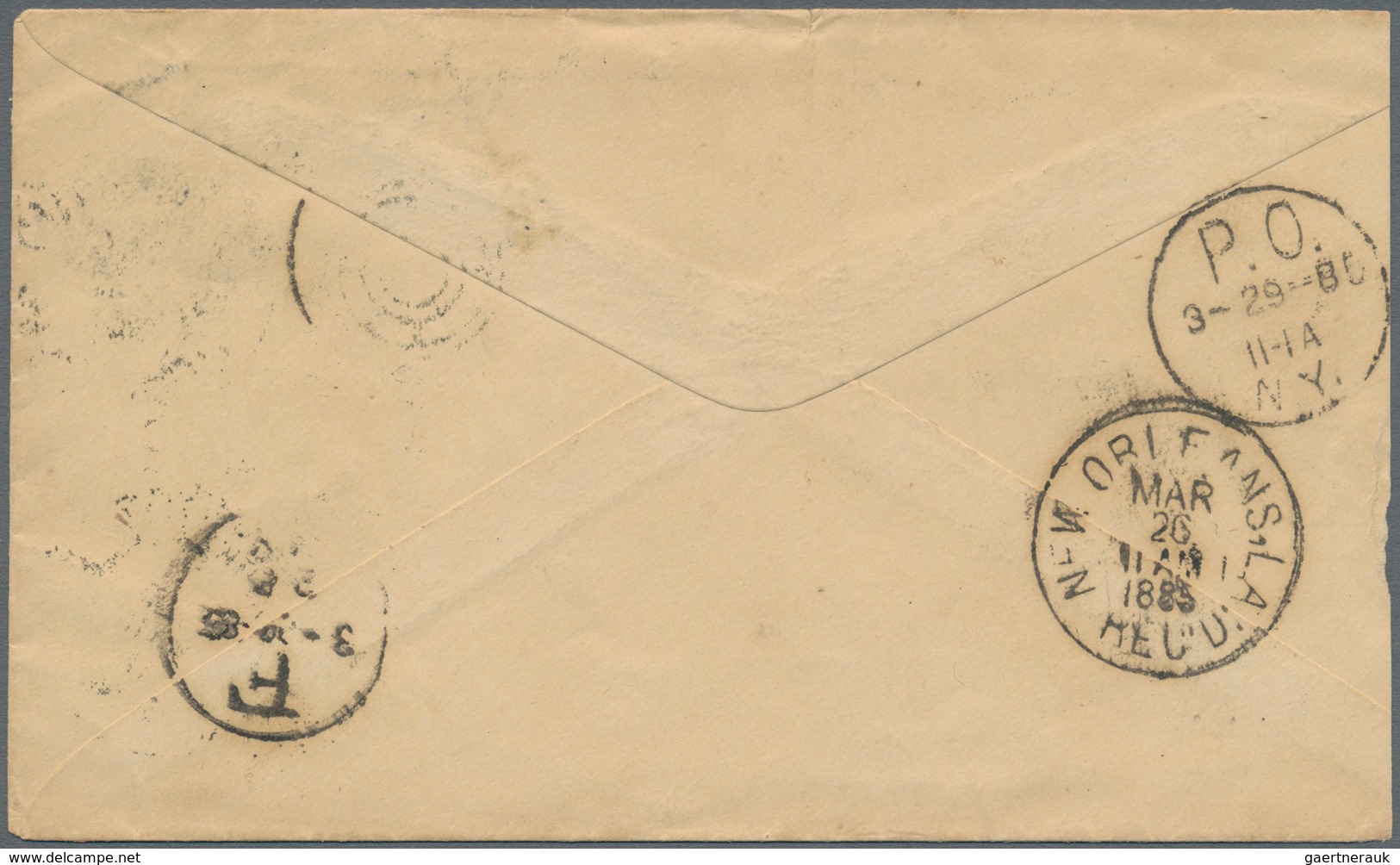 Kolumbien: 1884/1886, Group Of 4 Covers, Each With Single Franking 10 C Orange On Yellow "coat Of Ar - Colombia