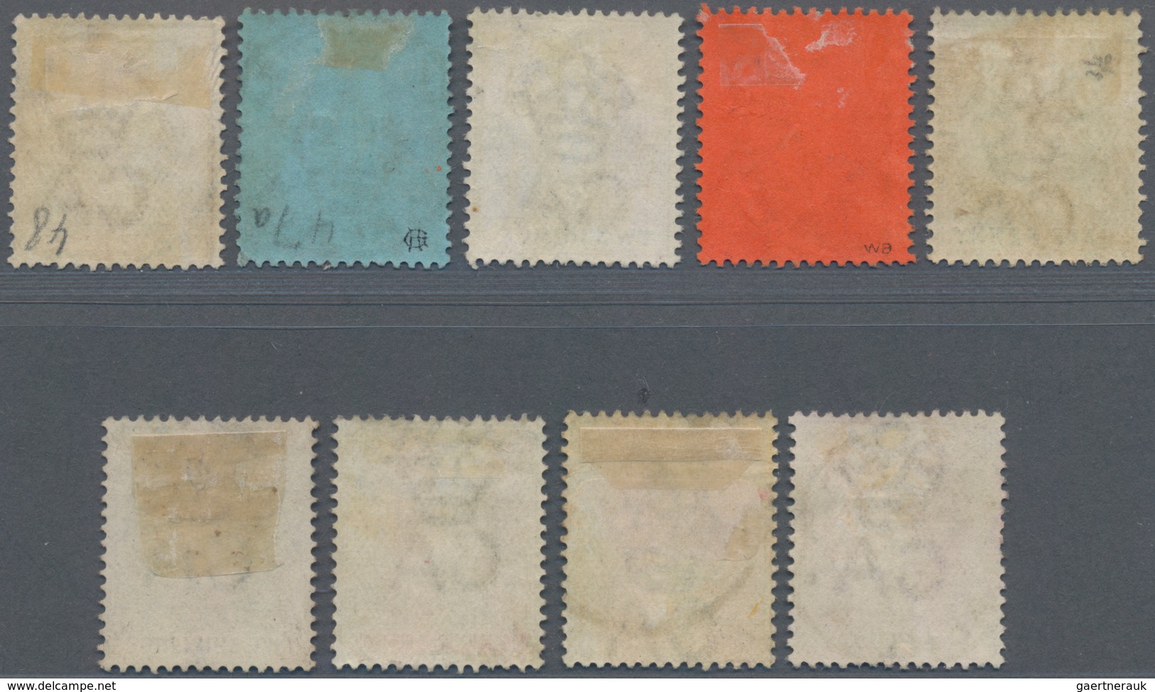 Lagos: 1904 KEVII. Short Set Of Nine Up To 5s., All Fine Used. (SG About £700) - Nigeria (...-1960)
