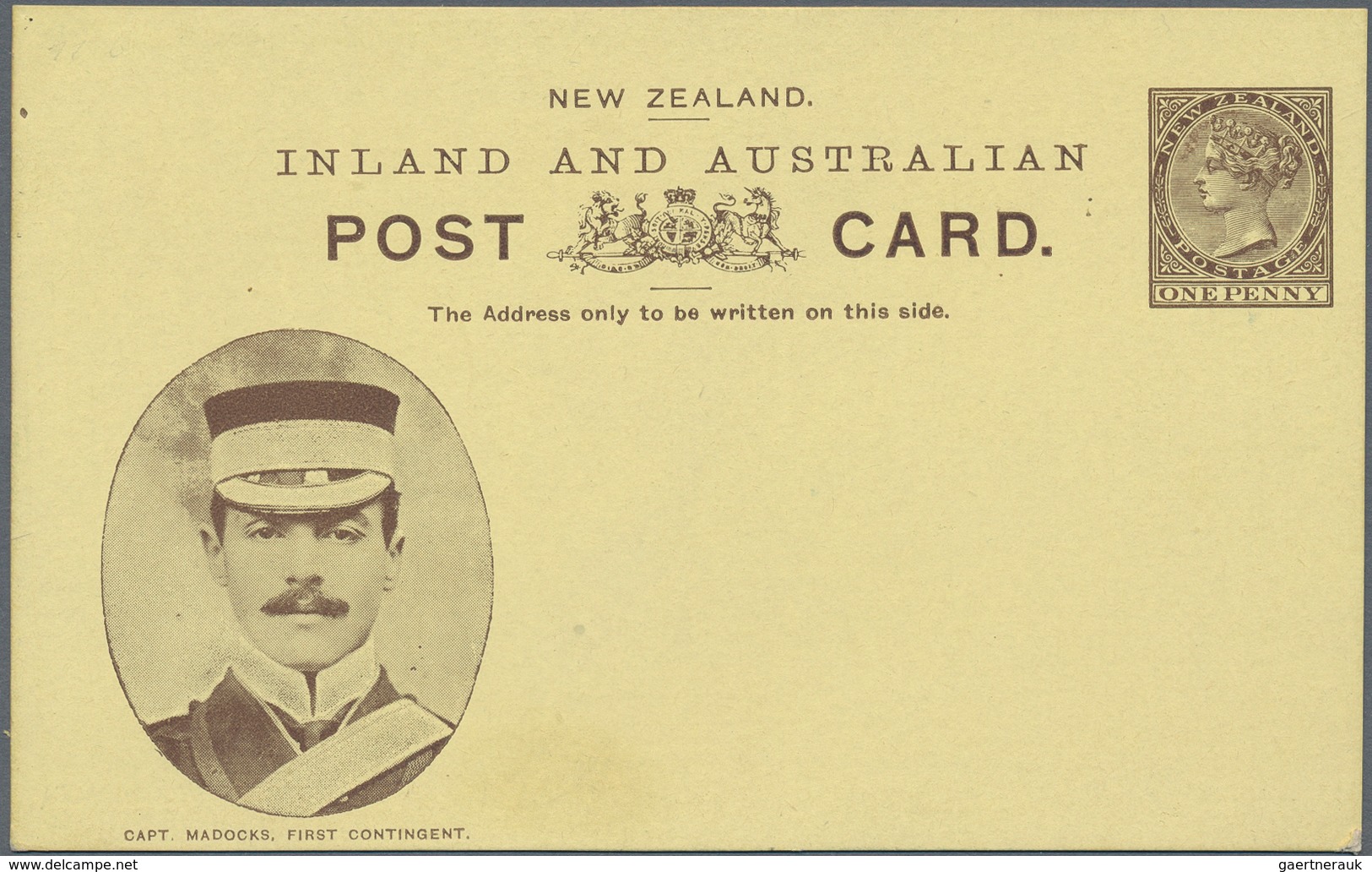 Neuseeland - Ganzsachen: 1897/1901, five different pictorial stat. postcards QV 1d. green or brown o