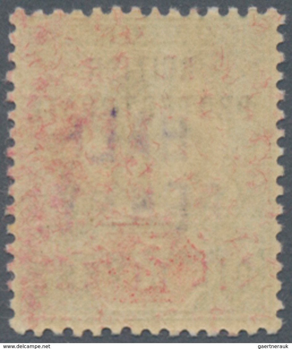 Nigerküste: 1893. "HALF / PENNY" On 2d Grey-green And Carmine, Type 3 Surcharge In Violet, Old Calab - Other & Unclassified