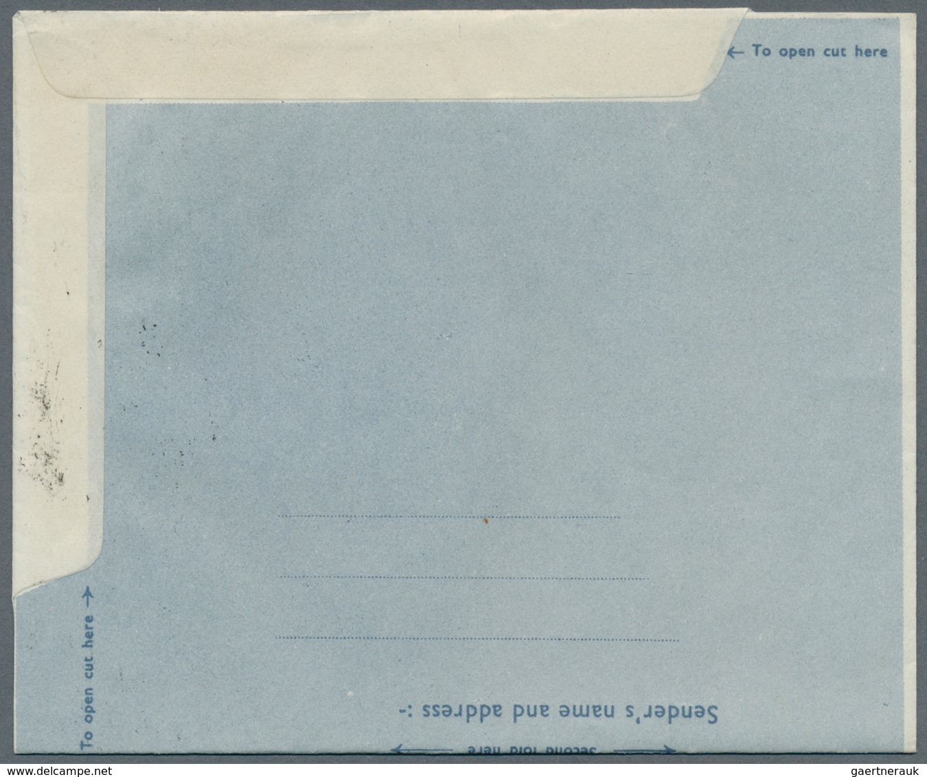 Nord-Rhodesien: 1954, Two Different Airletters Used From KAPIRI MPOSHI (13.9.54) Or KAFUE (22.9.54) - Nordrhodesien (...-1963)
