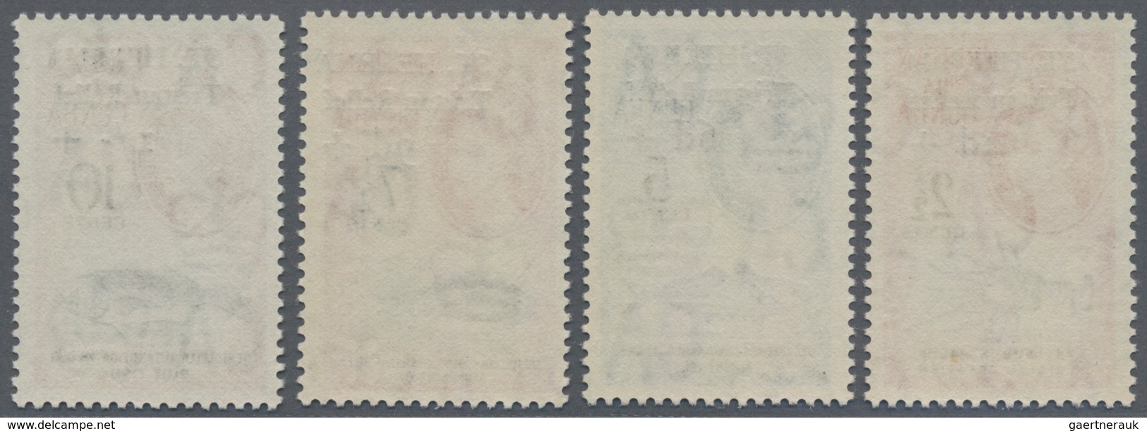 St. Helena: 1961, Tristan Relief Fund, Complete Set Of Four Values, Fresh Colours And Well Perforate - Sint-Helena