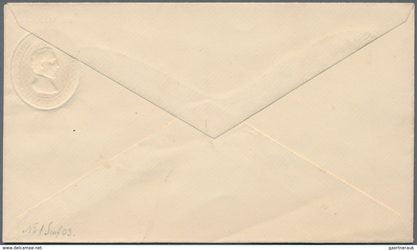 El Salvador - Ganzsachen: 1887, Three Stationery Envelopes On Private Order: Morazan 5 C Blue "PROVI - El Salvador