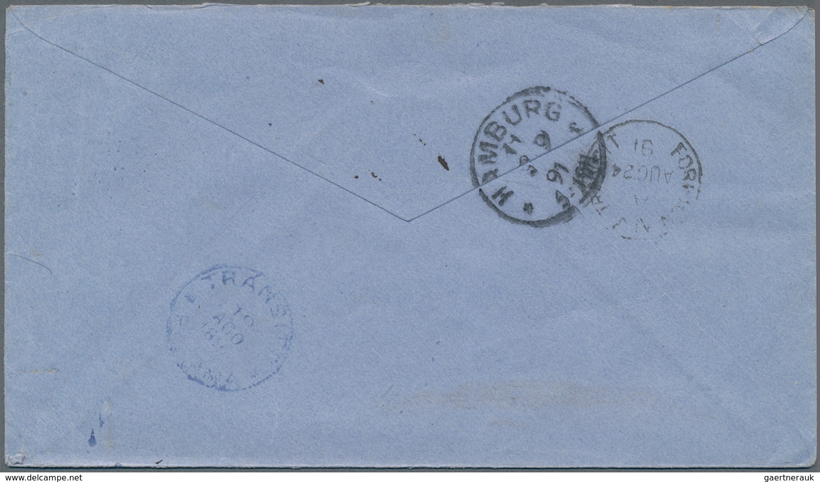 El Salvador - Ganzsachen: 1890, Two Stationery Envelopes: Volcano 10 C Green On Bluish And 11 C Yell - El Salvador