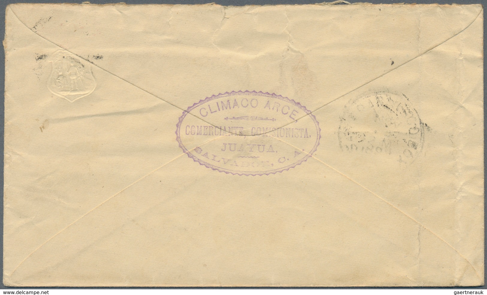 El Salvador - Ganzsachen: 1892, Two Stationery Envelopes: 10 C Brown On Salmon And 11 C Red On Light - El Salvador