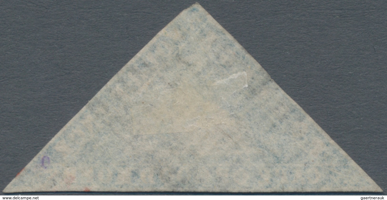 Kap Der Guten Hoffnung: 1861, "Wood-Block" 4 P. Paleblue, Good Margins All Around, Colorful, Central - Kap Der Guten Hoffnung (1853-1904)