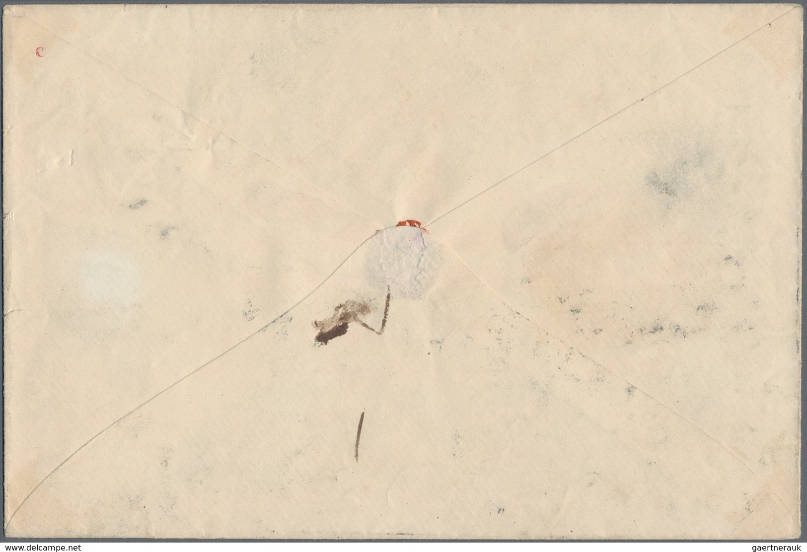 Vereinigte Staaten von Amerika: 1862/94, 3 C. single franking on a wonderful cover with ornamental e