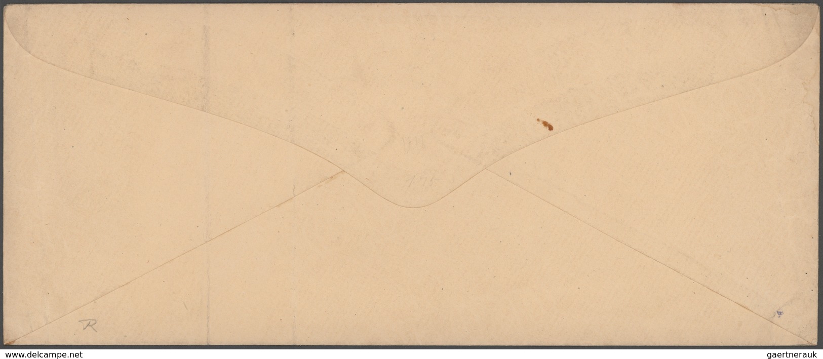 Vereinigte Staaten Von Amerika - Ganzsachen: 1864/65: 18c Red Pumpkin (Scott U70), Mint Legal Sized - Sonstige & Ohne Zuordnung